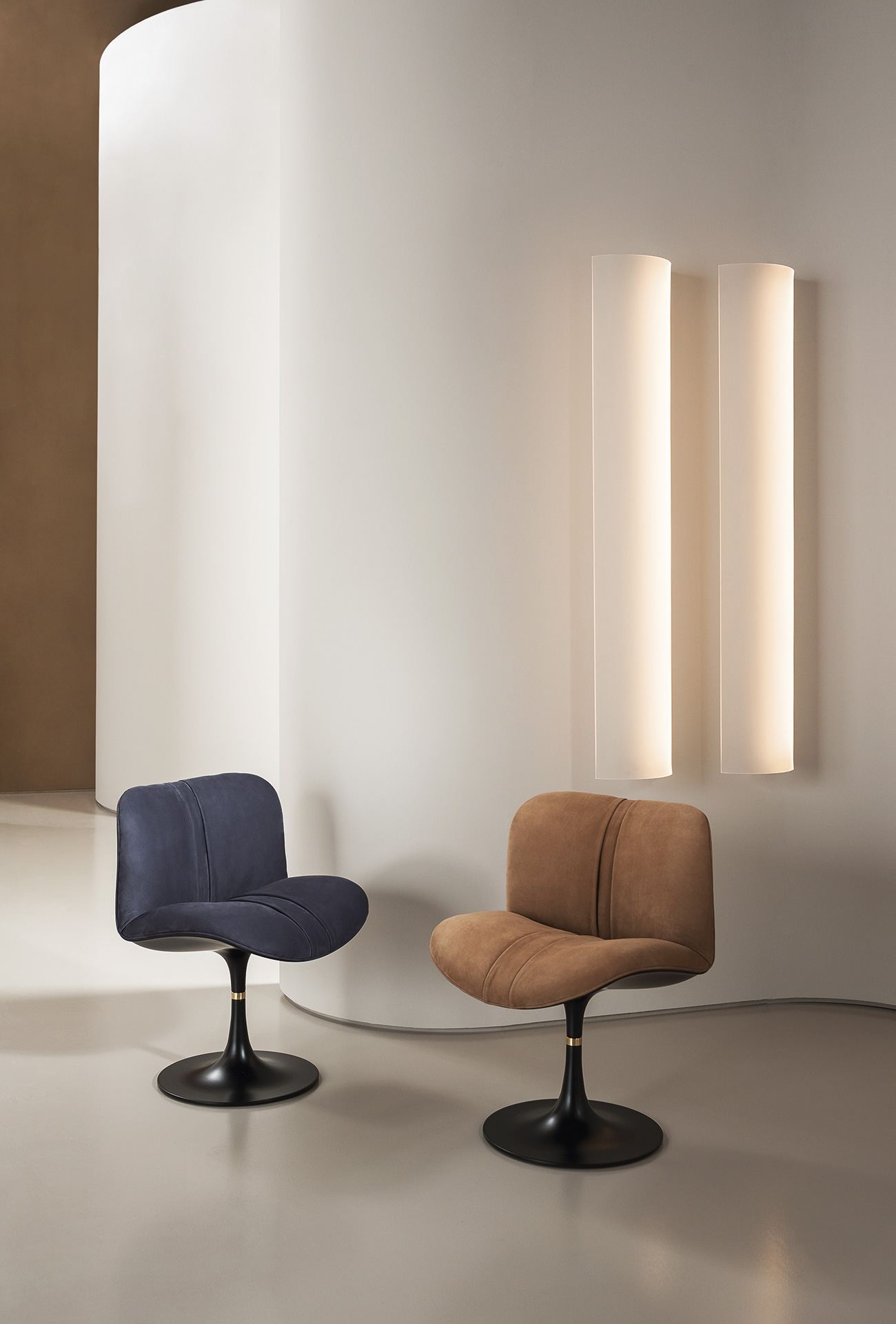 Baxter Стул Marilyn Nabuck Camel от Baxter — в интерьере