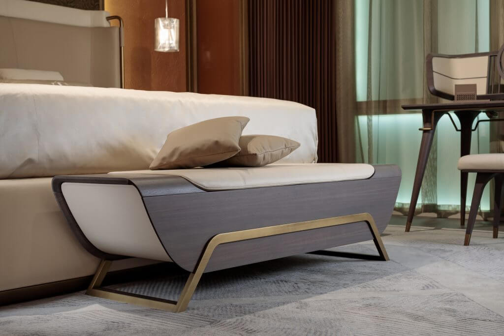 Turri Spa Банкетка Melting Light от Turri Spa — в интерьере