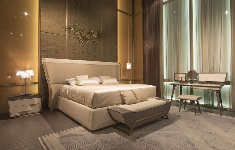Turri Spa Прикроватная тумбочка Melting Light от Turri Spa — в интерьере