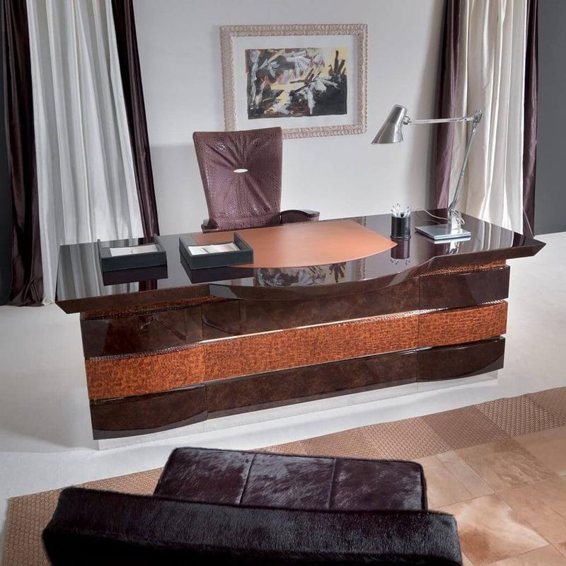 Turri Spa Письменный стол Ouverture от Turri Spa — в интерьере