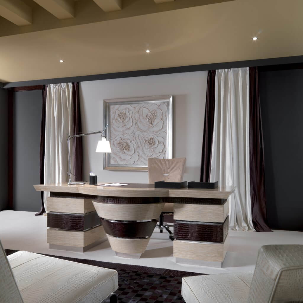 Turri Spa Письменный стол Ouverture от Turri Spa — в интерьере