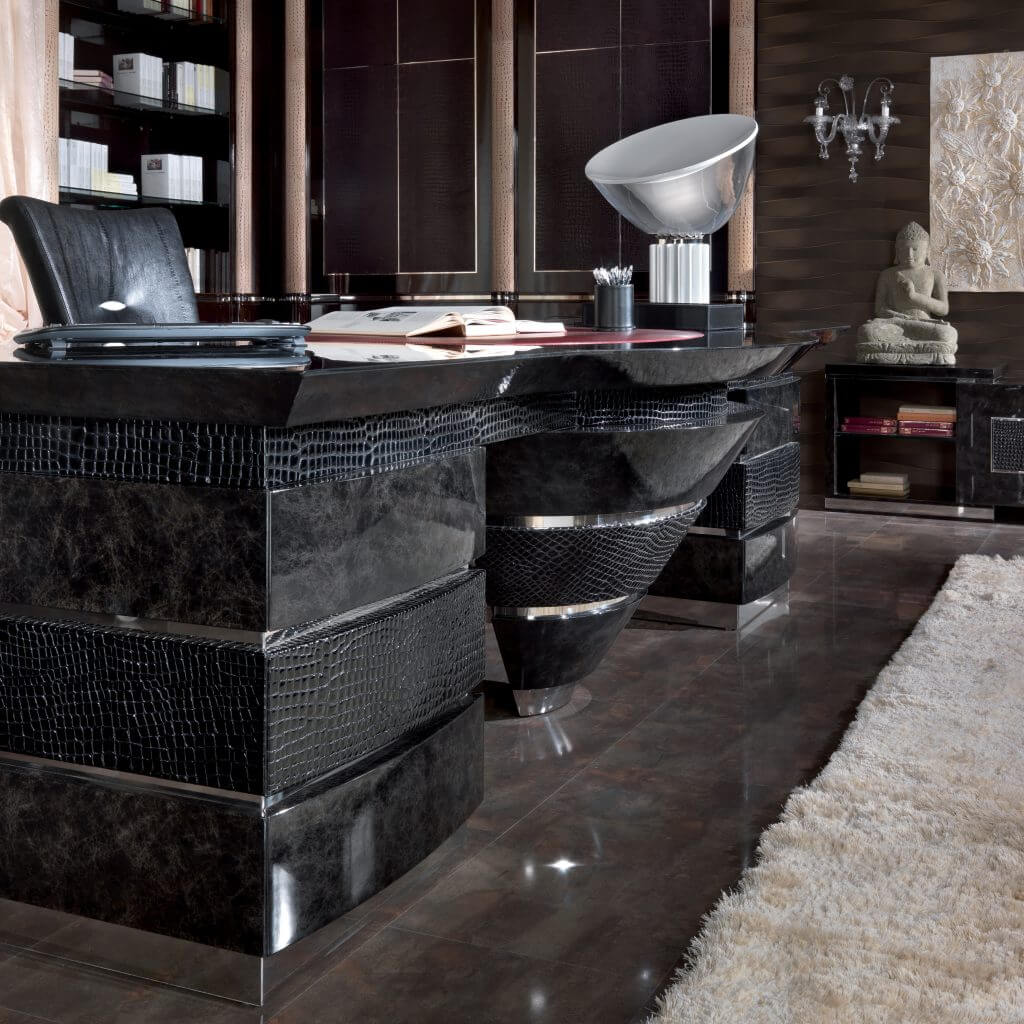 Turri Spa Письменный стол Ouverture от Turri Spa — в интерьере