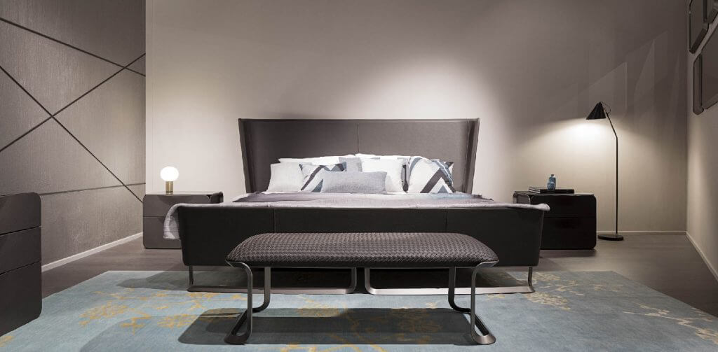Turri Spa Кровать Milano от Turri Spa — в интерьере