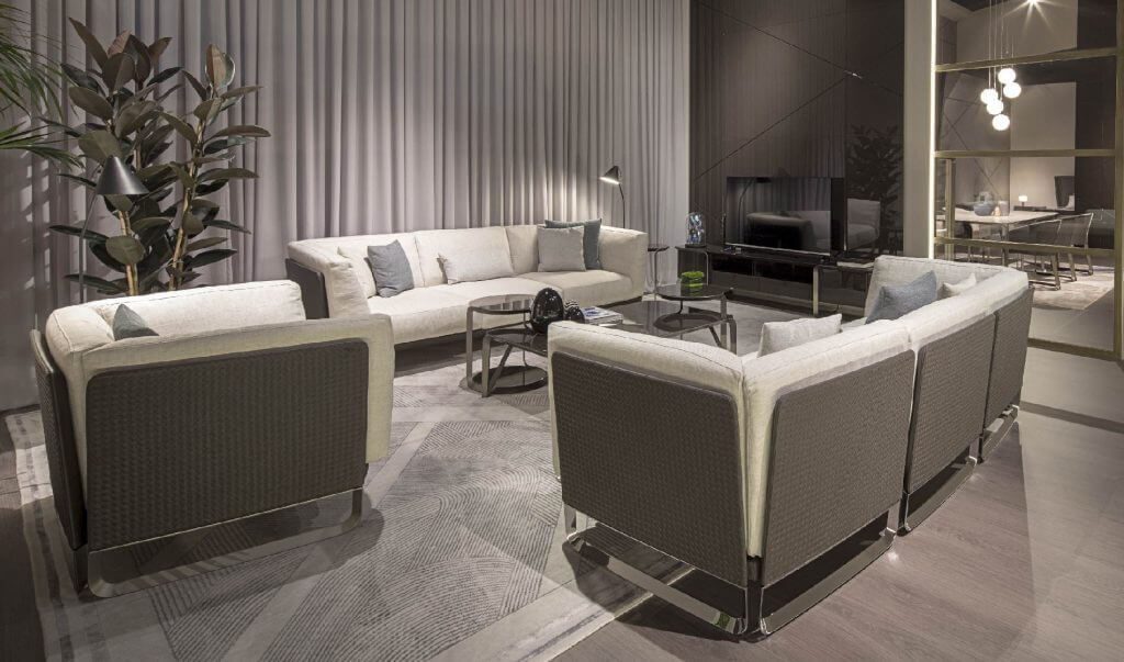 Turri Spa Мебель под ТВ Milano от Turri Spa — в интерьере