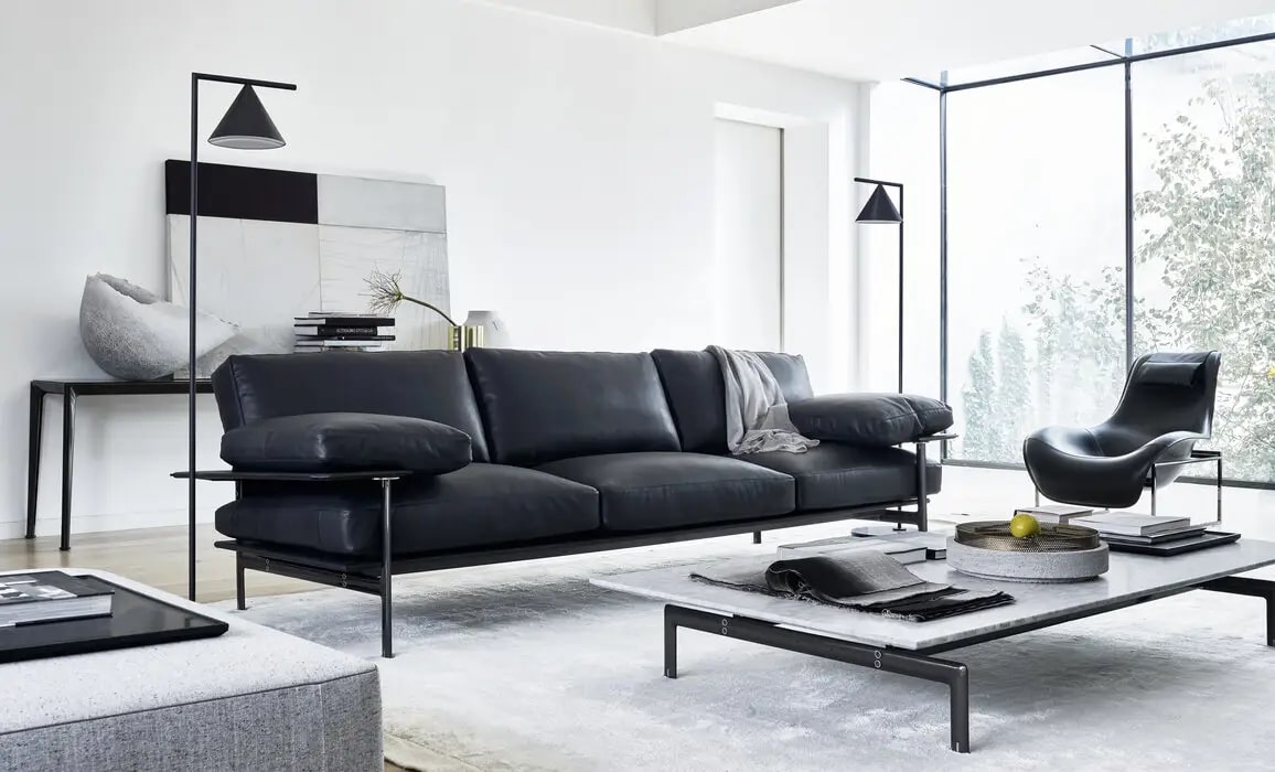 B&B Italia Журнальный столик Diesis от B&B Italia — в интерьере