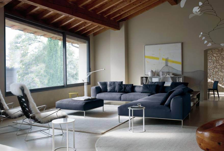 B&B Italia Журнальный столик Frank от B&B Italia — в интерьере