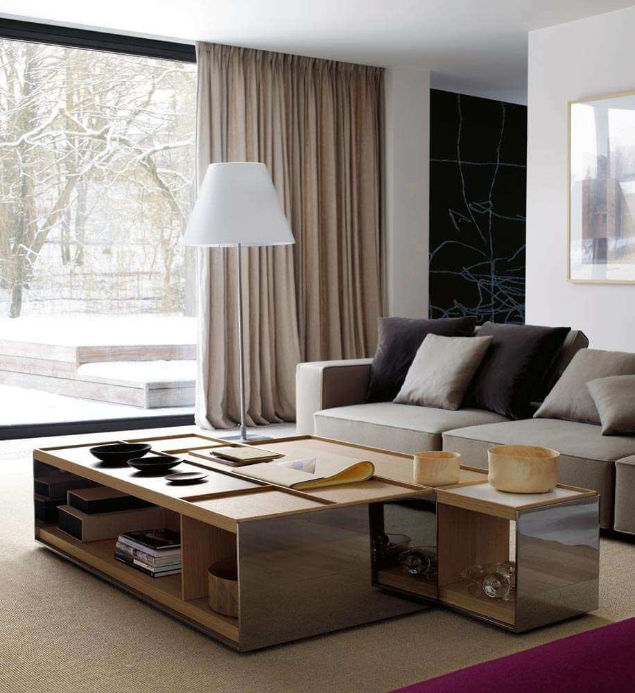 B&B Italia Журнальный столик Surface от B&B Italia — в интерьере