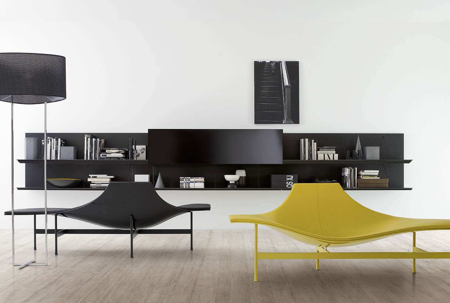 B&B Italia Стенка Pab от B&B Italia — в интерьере
