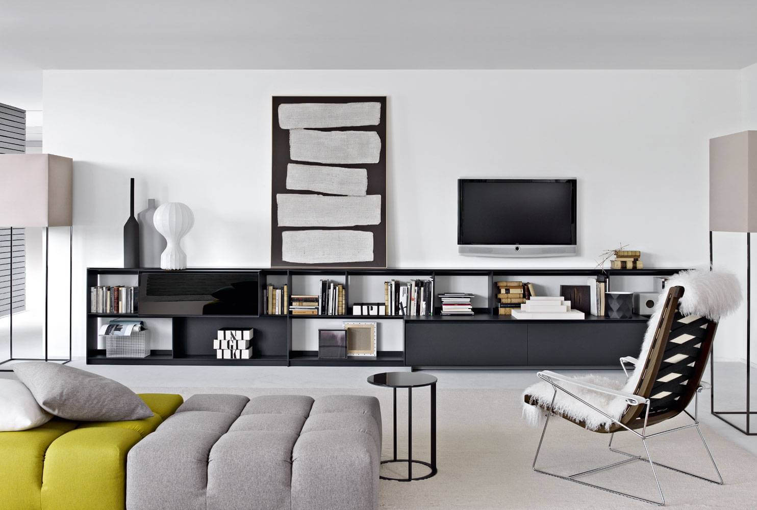 B&B Italia Стеллаж Flat.C от B&B Italia — в интерьере