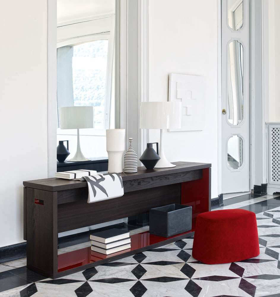 B&B Italia Консоль Frank '12 от B&B Italia — в интерьере