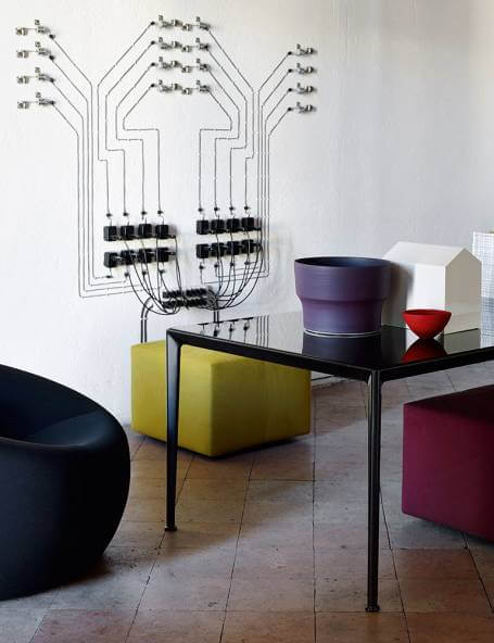B&B Italia Пуф P60 от B&B Italia — в интерьере