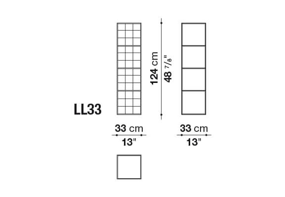 Maxalto Стеллаж Lens от Maxalto