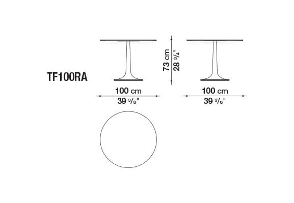 Maxalto Стол Fiore от Maxalto