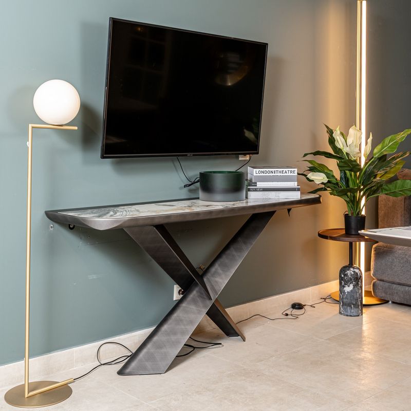 Cattelan Italia Консоль Terminal Keramik KM11 Makalu от Cattelan Italia — в интерьере