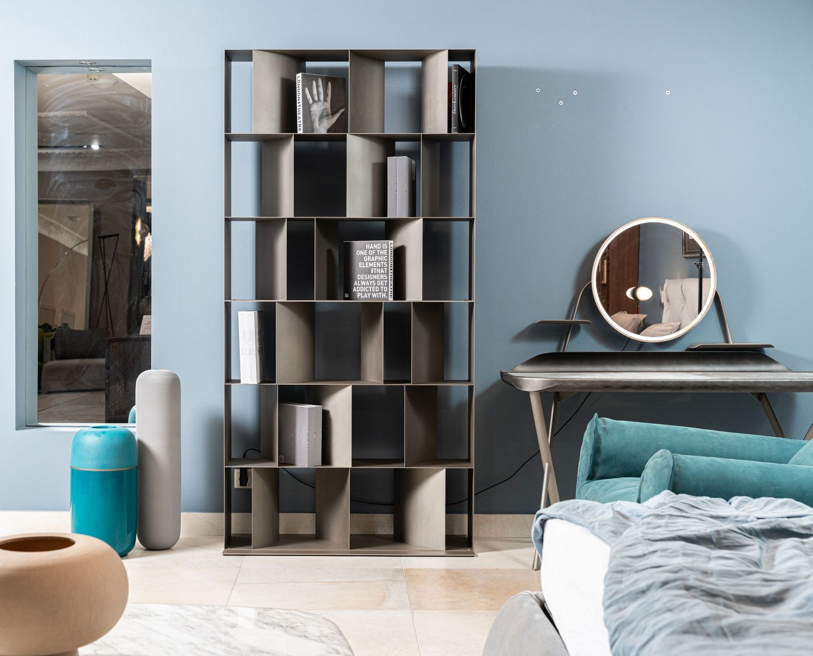 Cattelan Italia Стеллаж Nautilus от Cattelan Italia — в интерьере