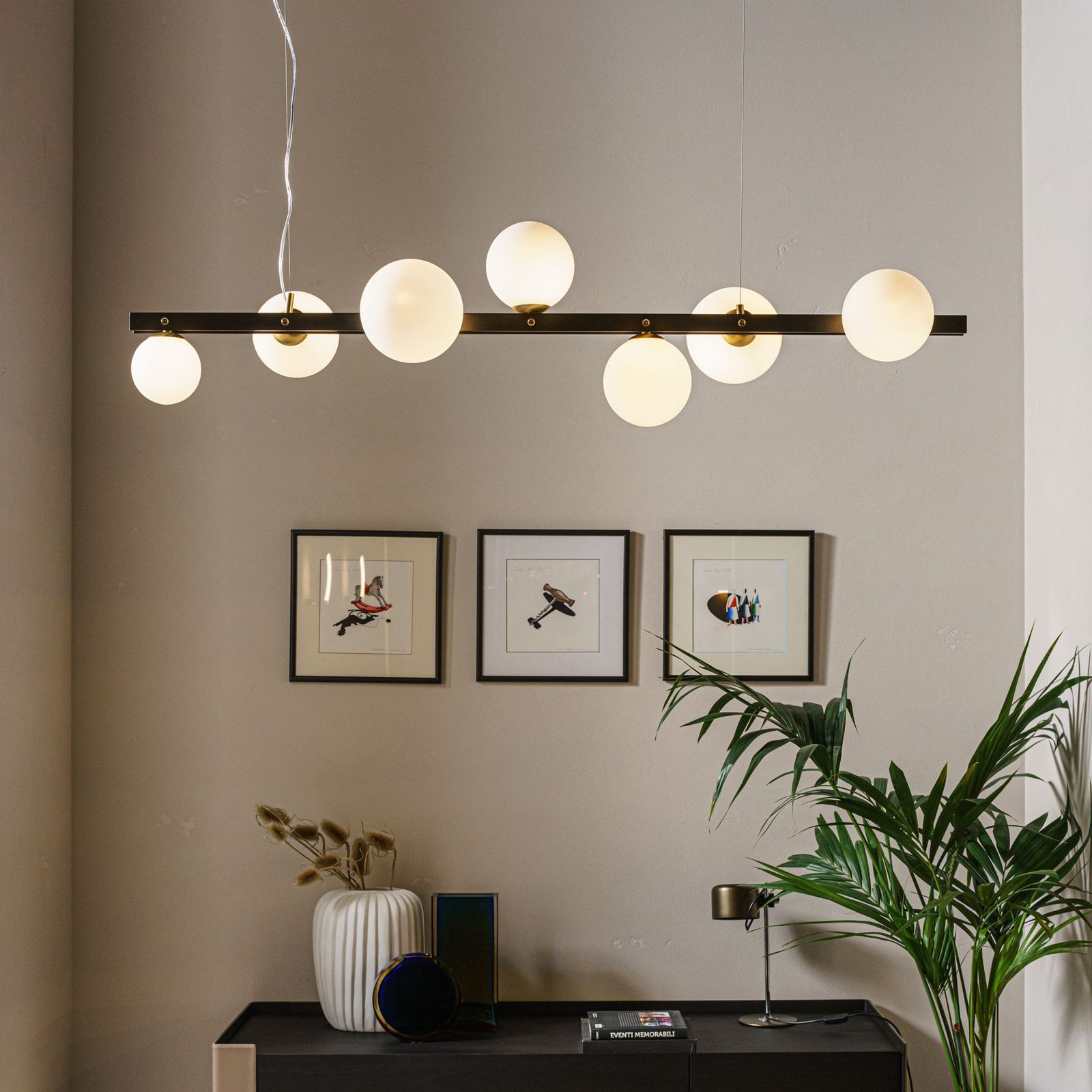 Cattelan Italia Люстра Planeta от Cattelan Italia — в интерьере