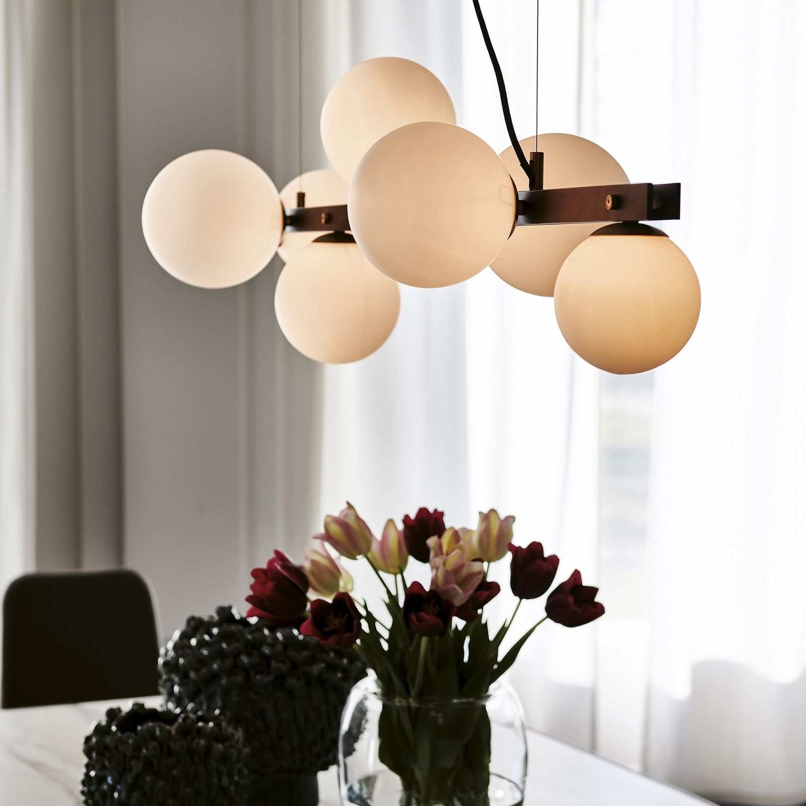 Cattelan Italia Люстра Planeta от Cattelan Italia — в интерьере