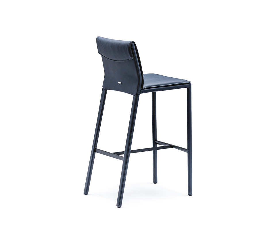 Cattelan Italia Барный стул Isabel B Pelle 940 Navy от Cattelan Italia