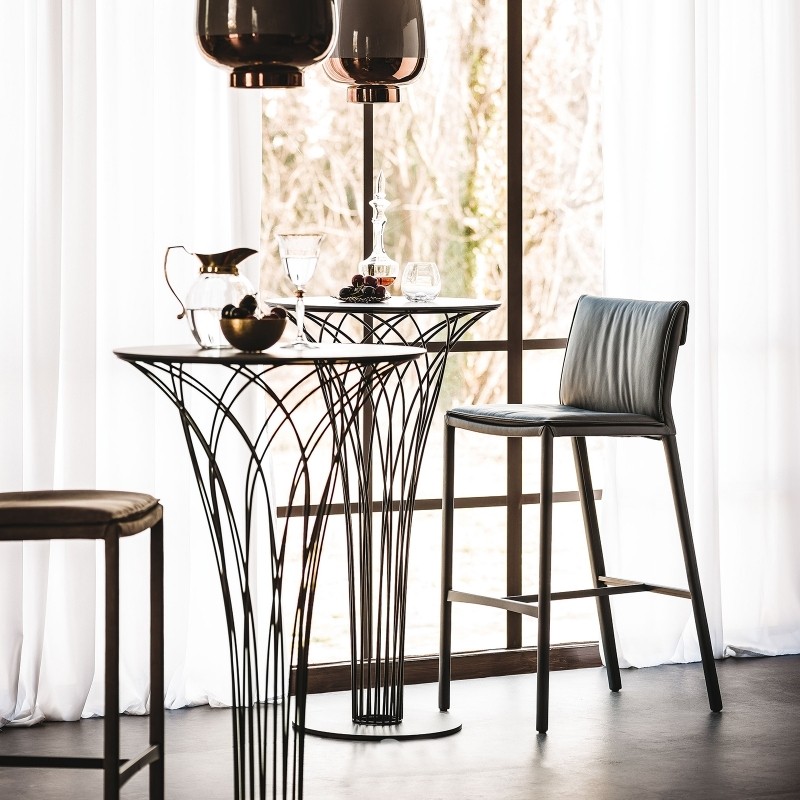 Cattelan Italia Барный стул Isabel B Pelle 940 Navy от Cattelan Italia — в интерьере