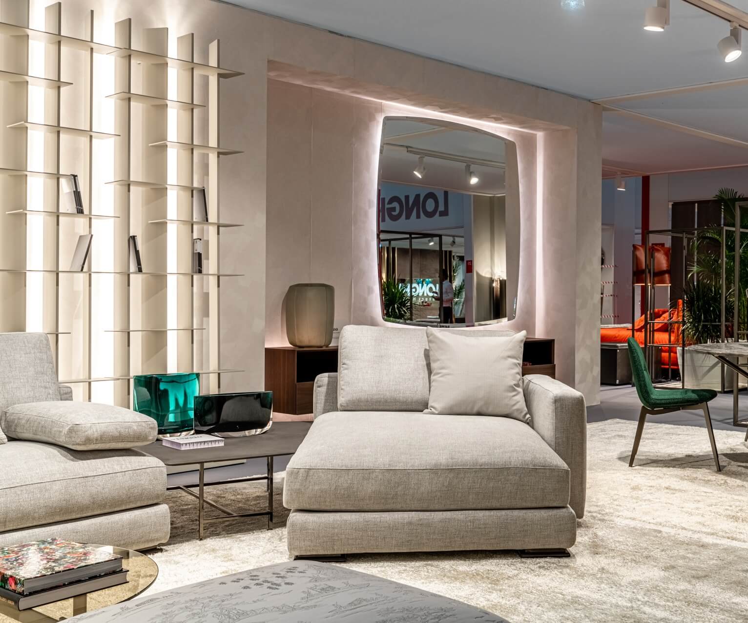 Flou Диван My Place со столиком от Flou — в интерьере