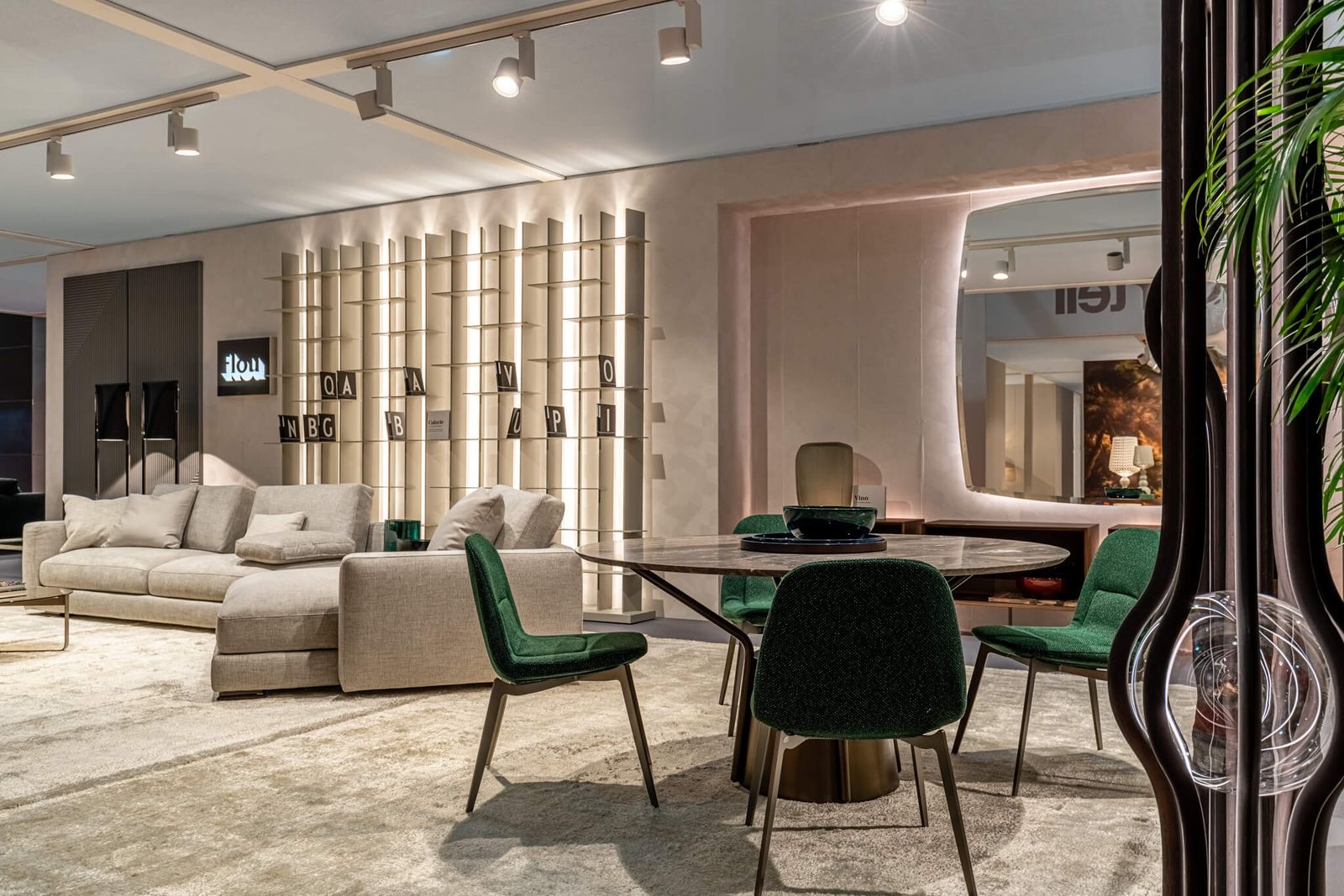 Flou Диван My Place со столиком от Flou — в интерьере