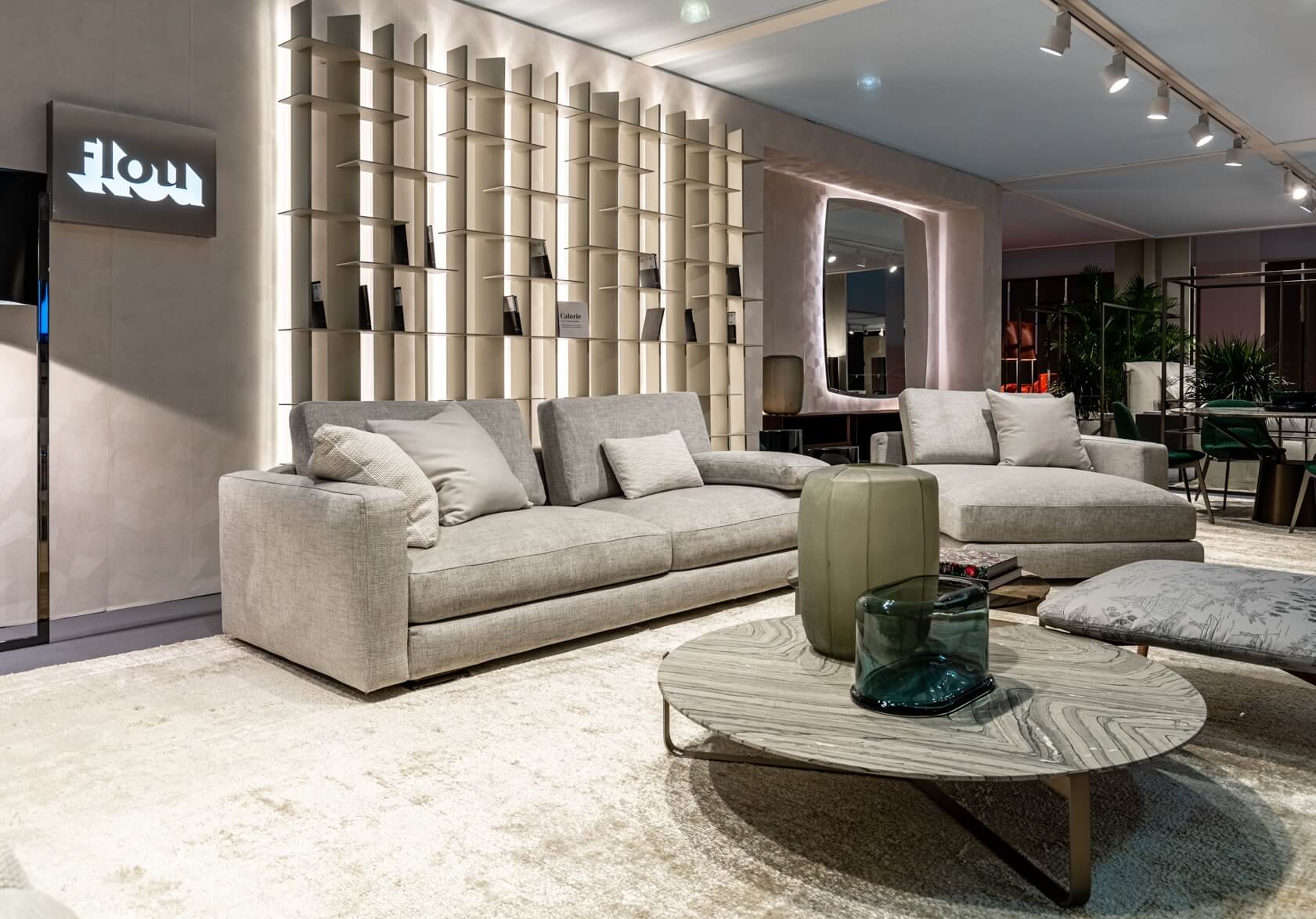 Flou Диван My Place со столиком от Flou — в интерьере