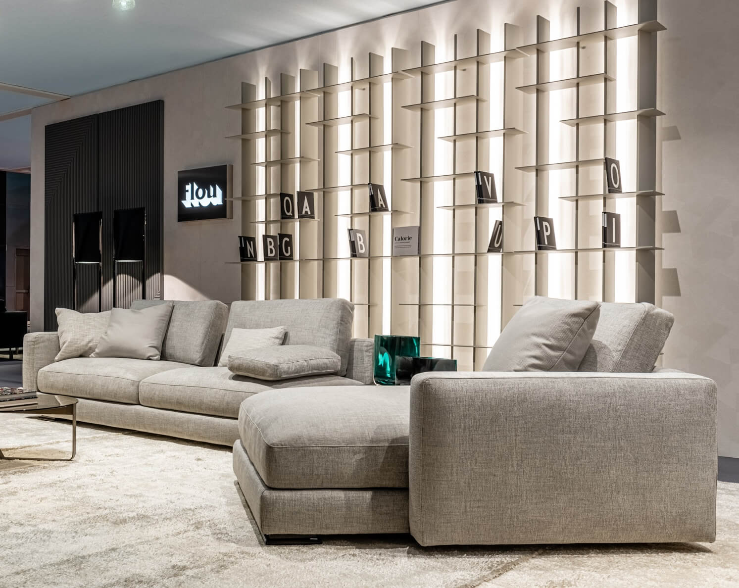 Flou Диван My Place со столиком от Flou — в интерьере
