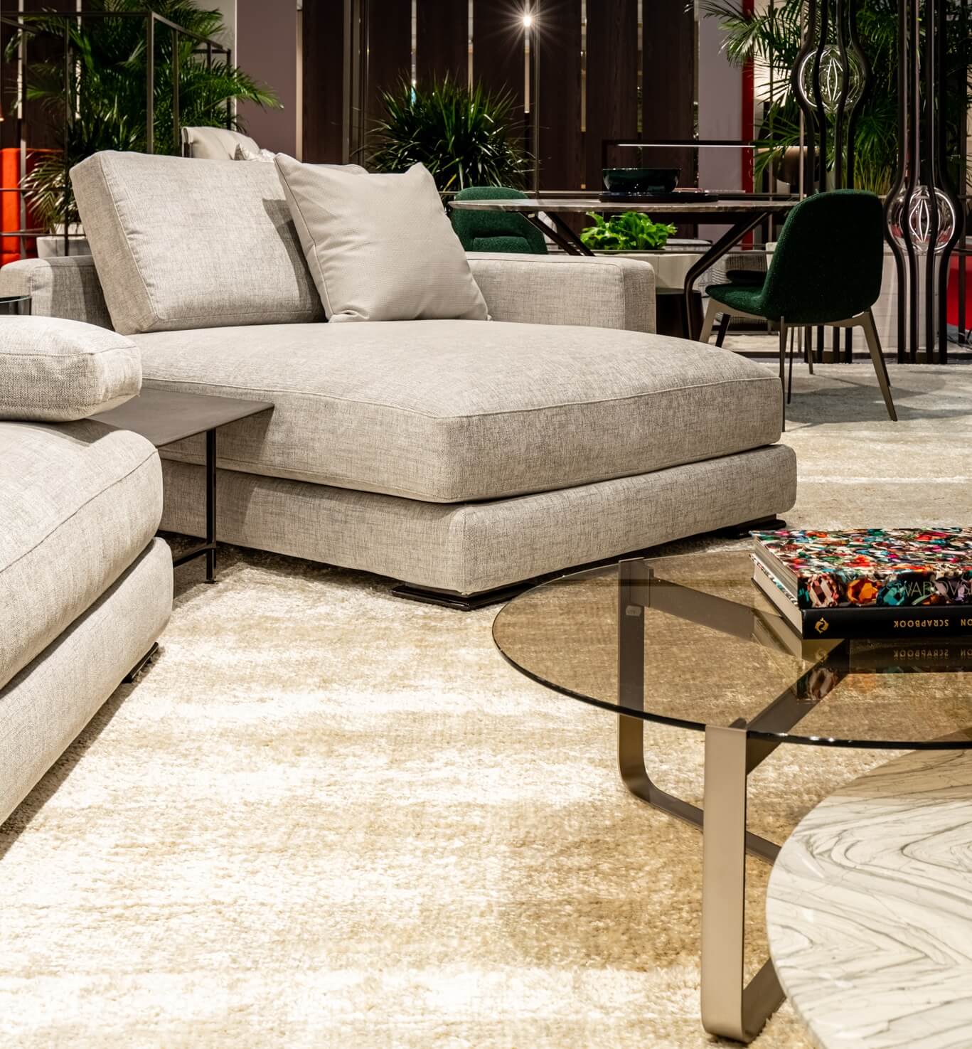 Flou Диван My Place со столиком от Flou — в интерьере
