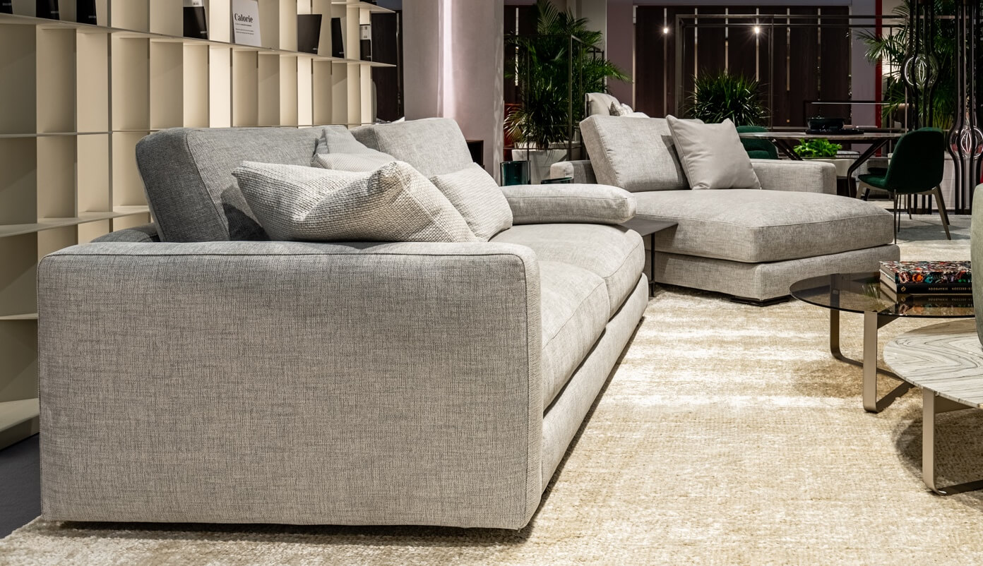 Flou Диван My Place со столиком от Flou — в интерьере