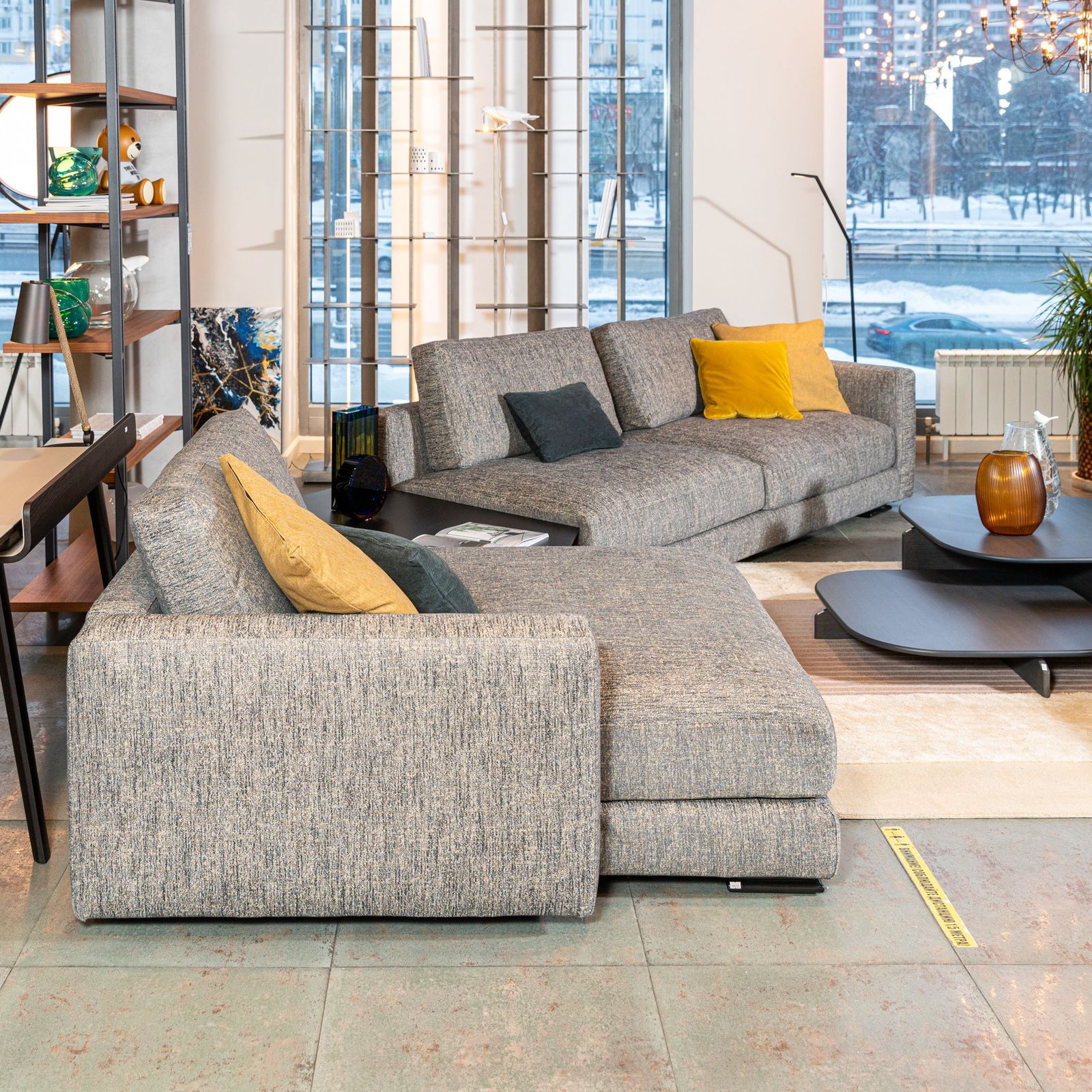 Flou Диван My Place со столиком от Flou — в интерьере