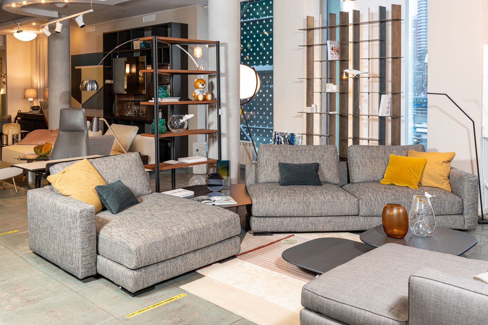 Flou Диван My Place со столиком от Flou — в интерьере