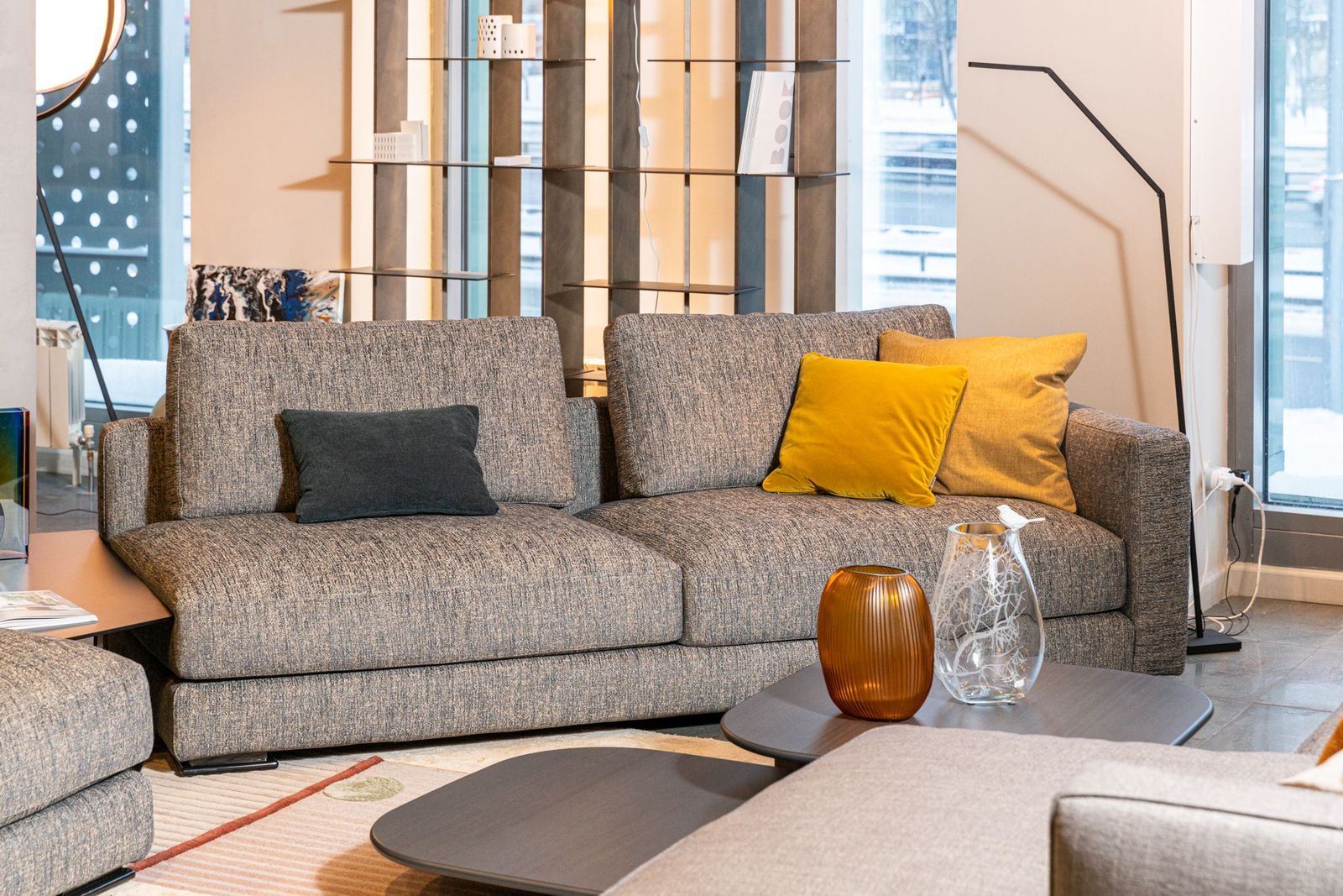 Flou Диван My Place со столиком от Flou — в интерьере