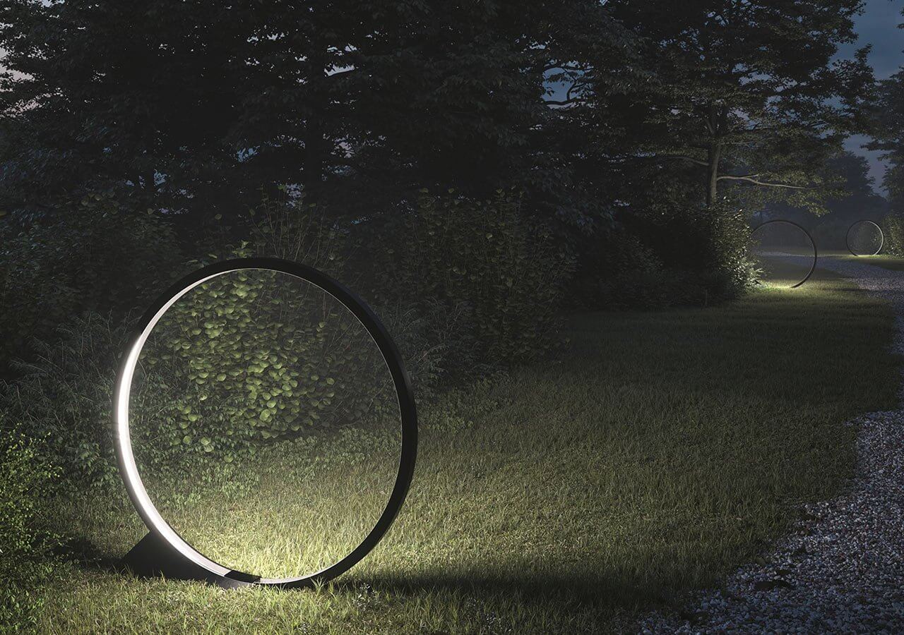 Artemide Настольная лампа "O" от Artemide — в интерьере