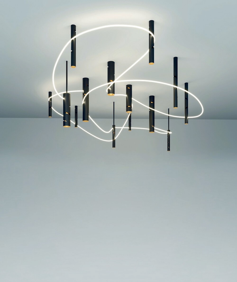 Artemide Подвесной светильник Interweave от Artemide — в интерьере
