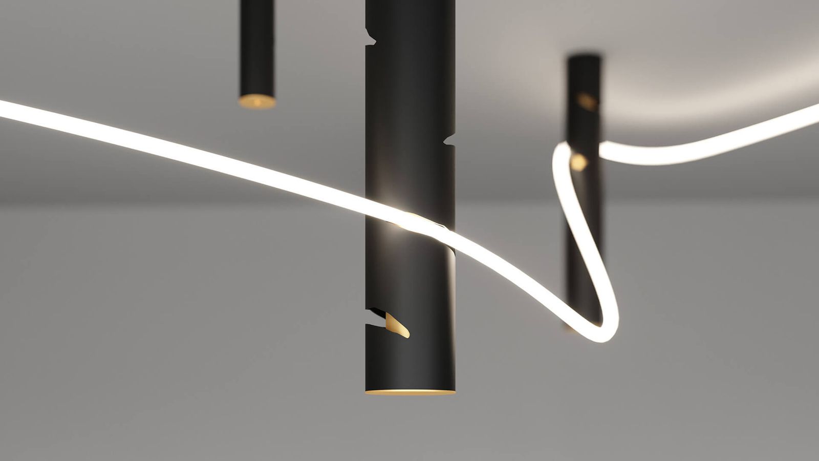 Artemide Потолочный светильник Interweave от Artemide — в интерьере