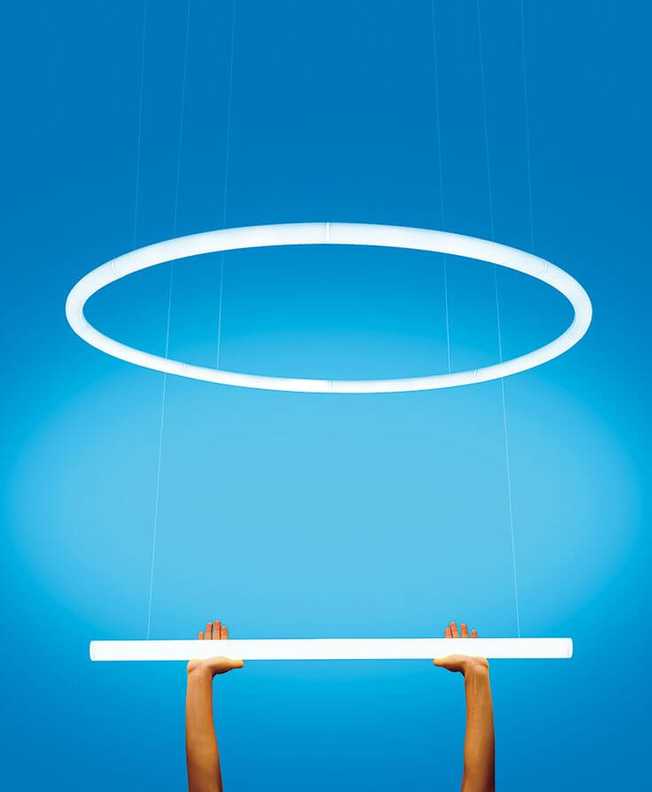 Artemide Подвесной светильник Alphabet of light от Artemide — в интерьере