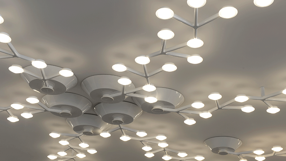 Artemide Потолочный светильник Led Net line от Artemide — в интерьере