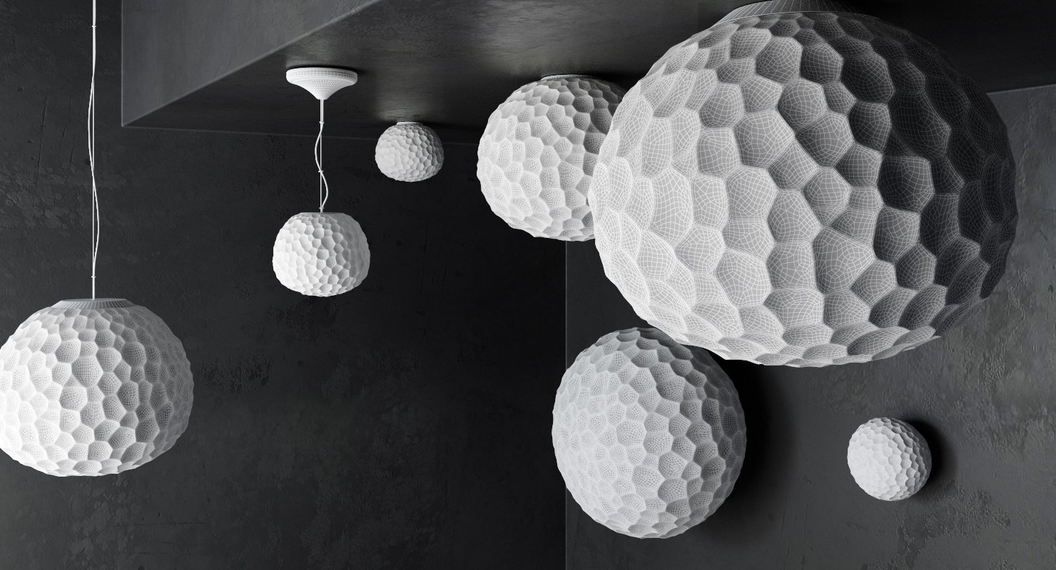 Artemide Подвесной светильник Meteorite от Artemide — в интерьере