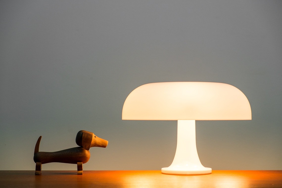 Artemide Настольная лампа Nessino от Artemide — в интерьере