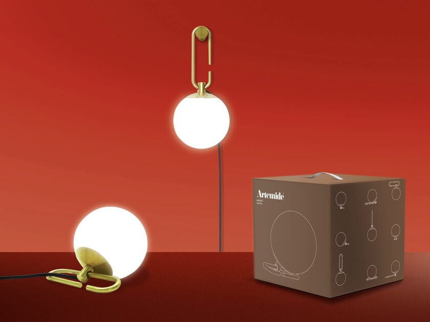 Artemide Бра nh от Artemide — в интерьере