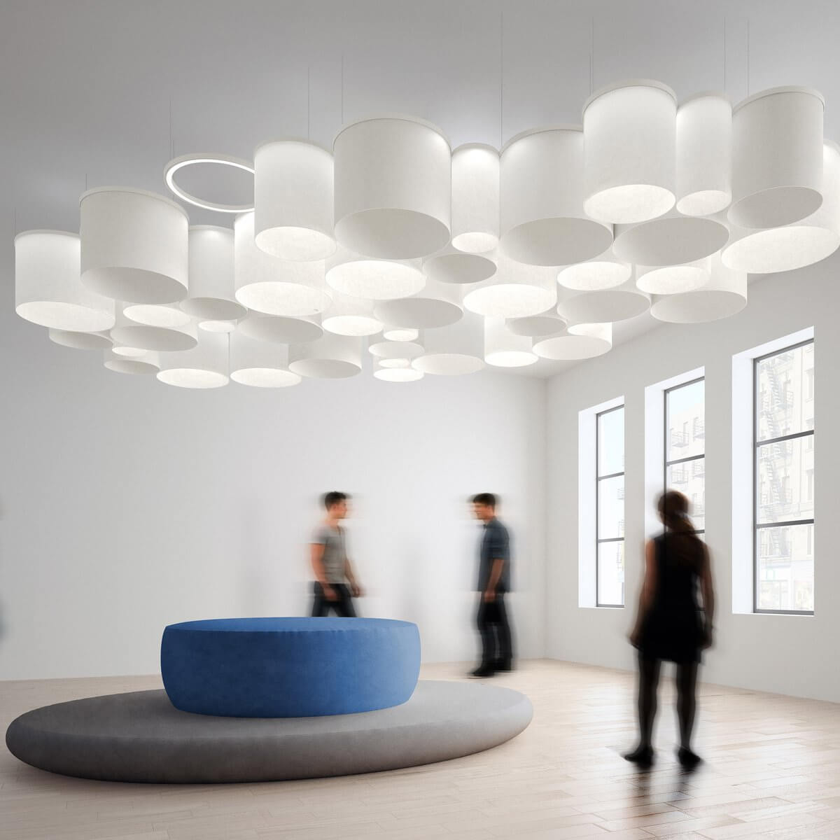 Artemide Люстра Ripple от Artemide — в интерьере