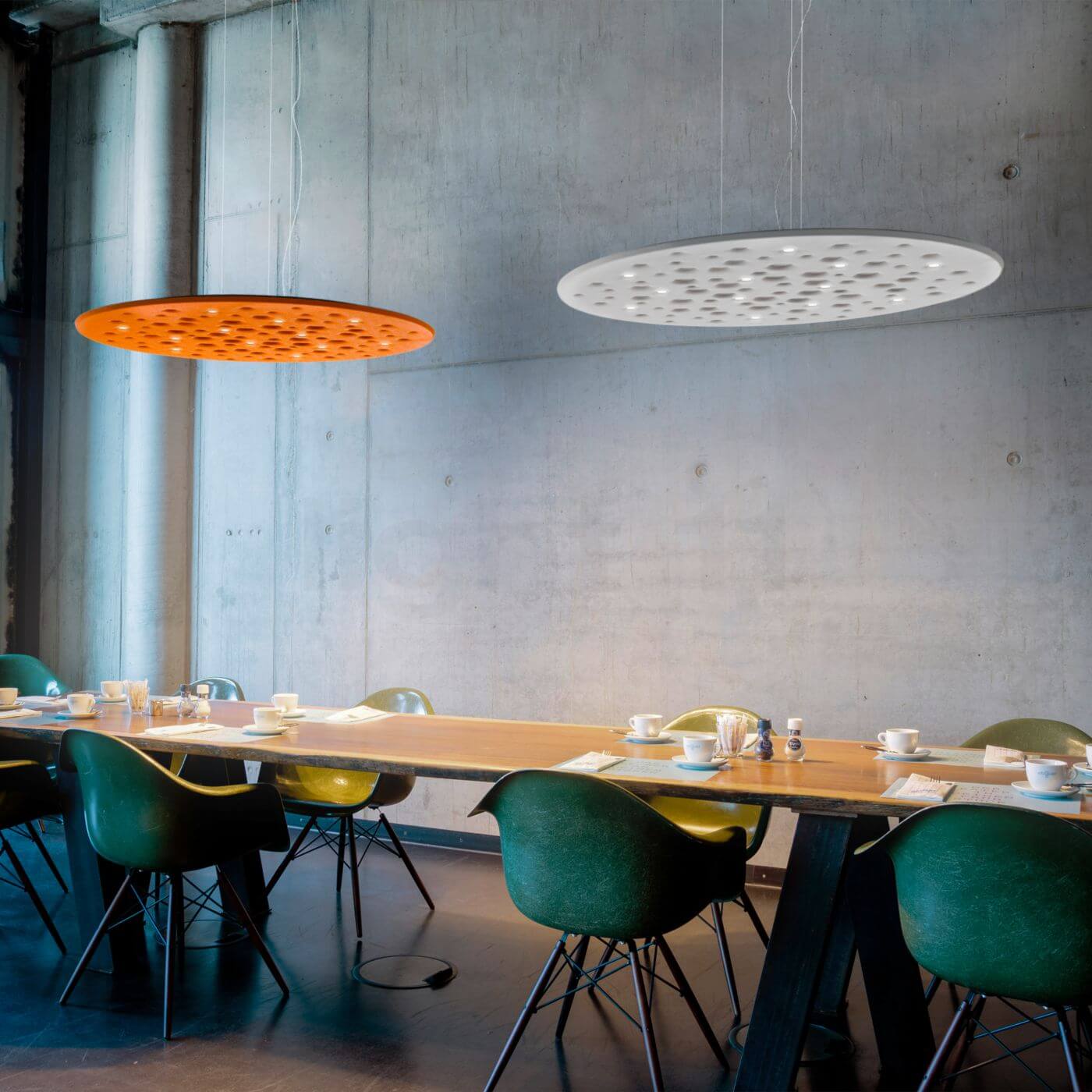 Artemide Подвесной светильник Silent Field от Artemide — в интерьере