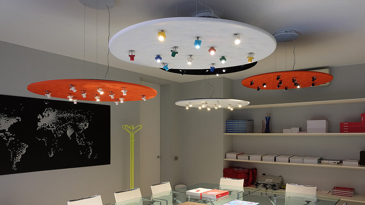 Artemide Подвесной светильник Silent Field от Artemide — в интерьере
