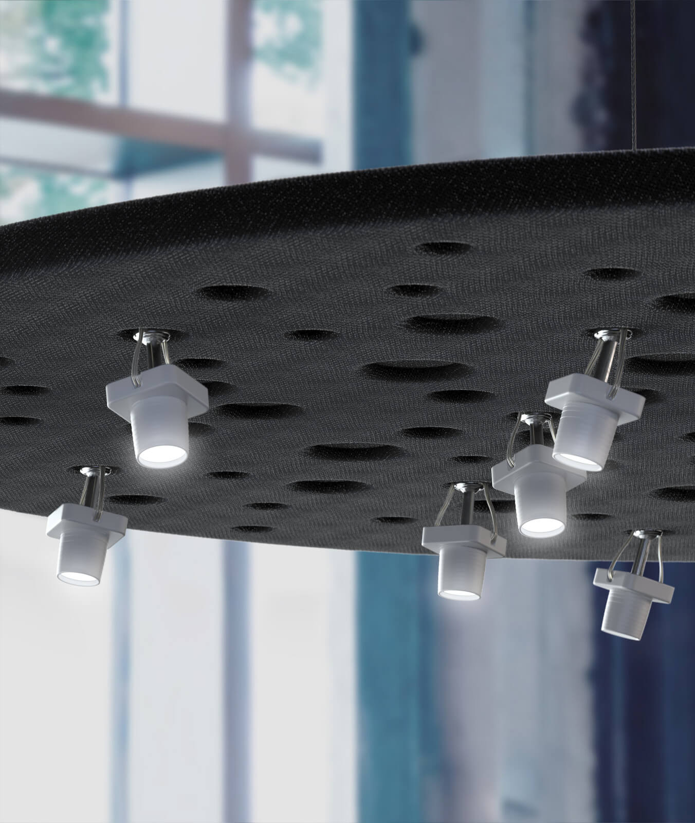 Artemide Подвесной светильник Silent Field от Artemide — в интерьере