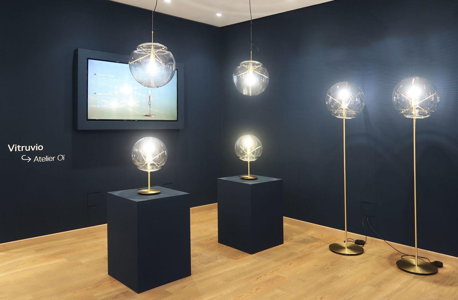 Artemide Торшер Vitruvio от Artemide — в интерьере