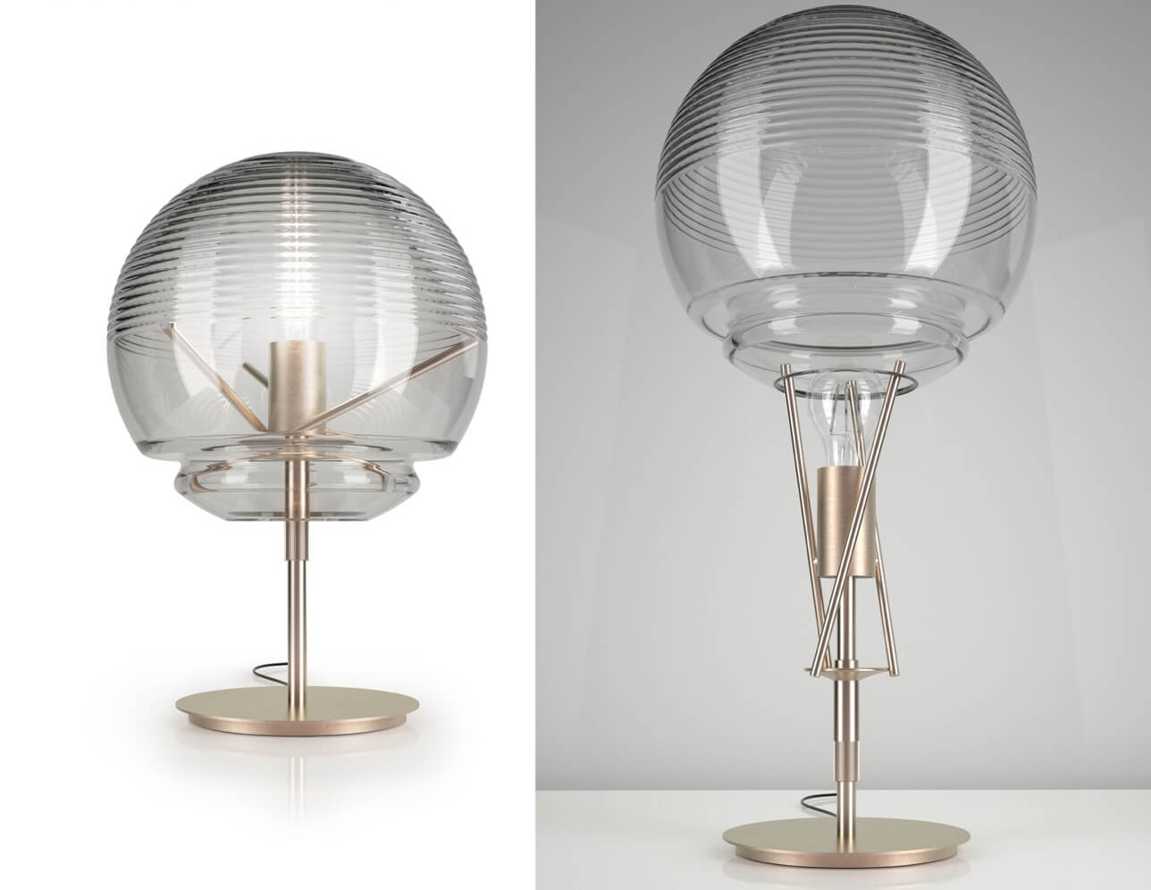 Artemide Настольная лампа Vitruvio от Artemide — в интерьере
