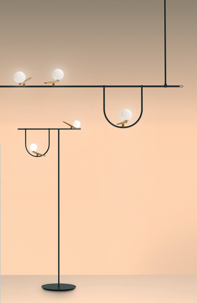Artemide Торшер Yanzi от Artemide — в интерьере