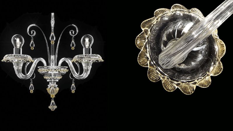 Barovier & Toso Бра Rabat от Barovier & Toso — в интерьере