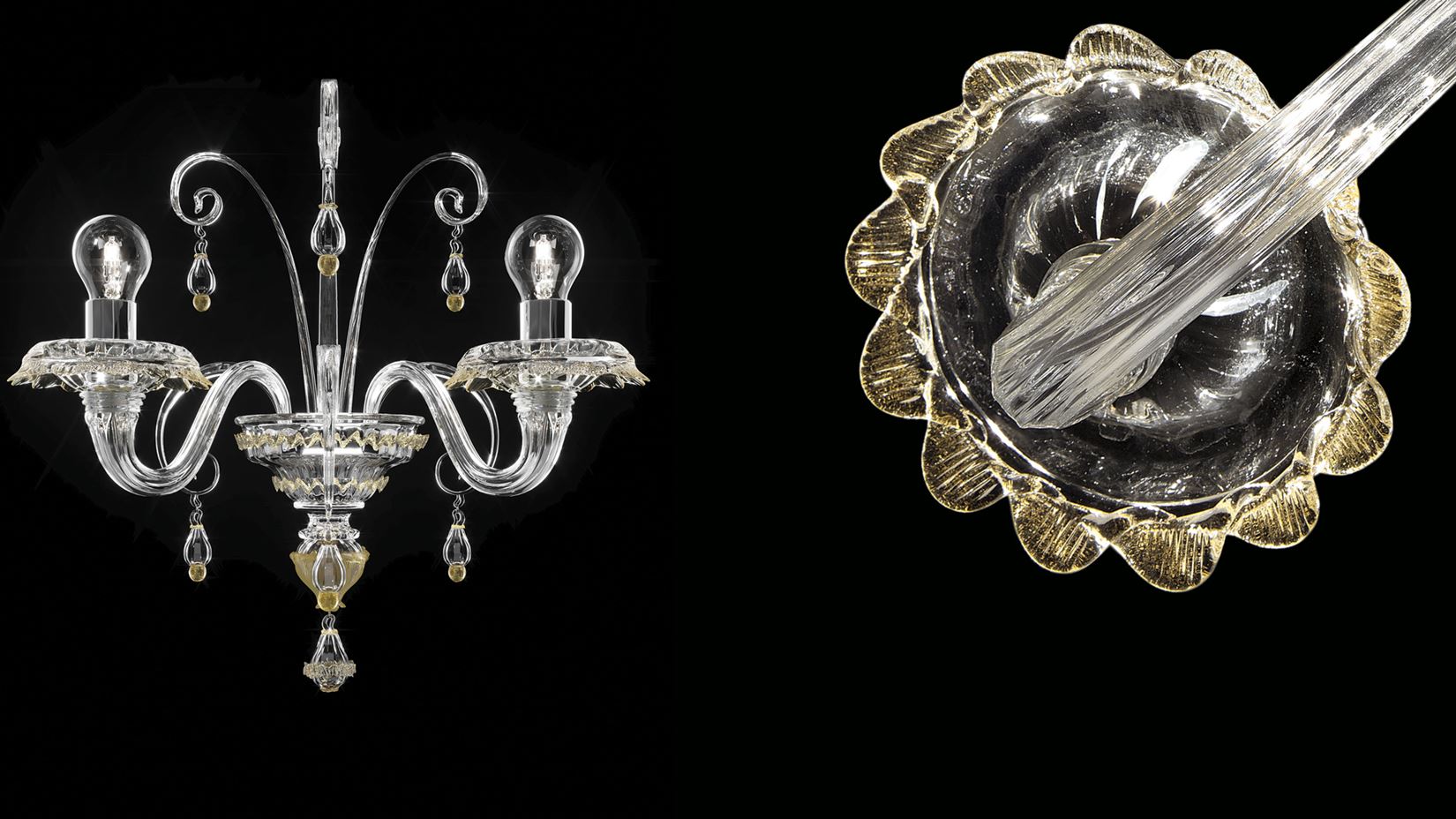 Barovier & Toso Бра Rabat от Barovier & Toso — в интерьере