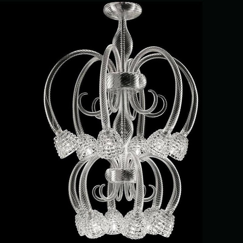 Barovier & Toso Люстра Quadri от Barovier & Toso — в интерьере